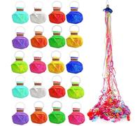 Lumeclat 20 Lanciatori di Stelle Filanti Party, Streamer Colorati Confetti, Stelle Filanti a Lancio Manuale per Compleanni, Matrimoni, Natale, Capodanno e Spettacoli Magici (Colori Casuali)