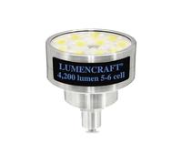 Lumencraft Kit di conversione LED compatibile/sostituzione per torcia Maglite 3500 lumen per cella 6D, aggiornamento ad alta potenza con LED CREE