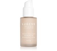 Lumene Invisible Illumination Vegan Collagen Serum in Foundation fondotinta leggero effetto nutriente SPF 30 0.5 30 ml