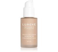 LUMENE Invisible Illumination SPF30 - Fondotinta per siero colorato con collagene vegano e acido ialuronico, colore 2, 30 ml