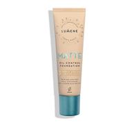 Lumene Matt Control, fondotinta senza olio per pelli grasse e miste, copertura completa con Arctic Cloudberry, 30 ml (3 albicocche fresche)