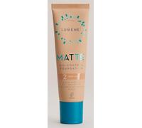 Lumene Matt Control - Fondotinta senza olio per pelli grasse e miste, copertura completa, con Arctic Cloudberry, 30 ml (2 Medium SPF20)