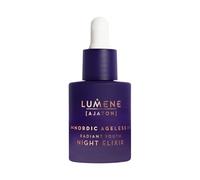 LUMENE Nordic Ageless [AJATON] Radiant Youth Night Elixir Anti Rughe Siero per Pelle Rassodante Vegano 30 ml