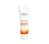 Lumene Nordic C Valo Brightening Day Fluid Minerale 50 ml, Idratante leggero SPF 30, Infuso con Antiossidante Ricco Selvaggio Arctic Cloudberry e Vitamina C