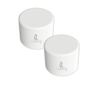 LumenEco Interruttore universale per luce dimmerabile, manopola rotante, mandrino a D, mandrino a D, manopole dimmer da 6 mm, durevole, facile installazione, qualità premium, confezione da 2 (bianco)
