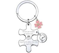 Lumengqi Portachiavi idee regalo Colleghe Portachiave regalo collega donna uomo colleghe amicizia Porta chiavi regalo per colleghi che va via grazie pensione regali per colleghe amica maestra (7)
