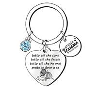 Lumengqi Portachiavi Regalo per la Festa della Mamma Compleanno Donna