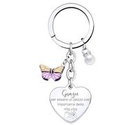 Lumengqi Regalo Amica,Regalo Migliore Amica,Natale Regalo Portachiavi Amicizia,Idee Regalo Amica,Regalo Sorella Amica Collega Donna Colleghe Natale Regalo,Regali Da Fare Alla Sorella (1)