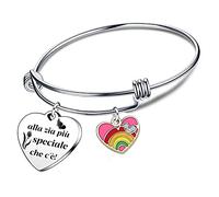 Lumengqi Regalo Bracciale Zia Donna Gioielli Zia Braccialetto Braccialetti Donna alla zia più speciale che c'è! Regali di Zia Compleanno