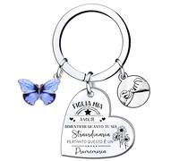 Lumengqi Regalo Figlia Portachiavi Tu Sia Straordinaria Regalo d'ispirazione per la Figlia da parte di mamma e papà Regalo promemoria Portachiavi per figlia Compleanno Laurea Regalo di Natale