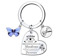 Lumengqi Regalo Nonna Portachiavi Tu Sia Straordinaria Regalo d'ispirazione per la nonna da parte della nipote Regalo promemoria Portachiavi per la nonna Compleanno Festa della Mamma Regalo di Natale