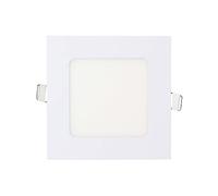 LumenTEC Faretto da incasso a LED, 12 W, quadrato, 960 lm, 4000 K, 230 V (bianco neutro)