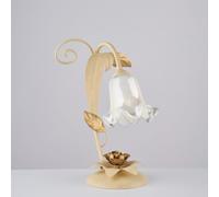 Lumetto Arte Povera Cesto Avorio E Oro 1 Luce E14