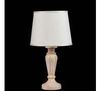 Lumetto classico in legno avorio antico a 1 luce esse 765/bp