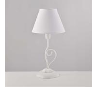 Lumetto contemporaneo classico 1 luce LGT Agata bianco