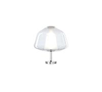 LUMETTO CROMO VETRO ALPHA TRASPARENTE 1176CR-P ALPHA-TR