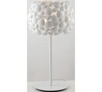 LUMETTO DIONISO BIANCO 1 LUCE ATTACCO E27 22X22X34,5CM IN METALLO