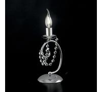 Bonetti Illumina Abat Jour classica in metallo con strass in cristallo Magda Cro