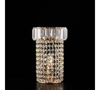 Lumetto in ferro e ottone dorato con strass 1 luce Vladimir