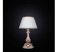 Lumetto in legno classico crackle foglia oro 1 luce BGA 1479-lp