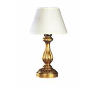 LUMETTO LUME IN LEGNO A 1 LUCE FOGLIA ORO COLL ESSE 1/BP