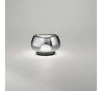 Lumetto Moderno Kave Metallo Vetro Specchiato Led 12W 3000K Dimmerabile Ip20