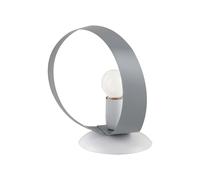 Lumetto Moderno Primula 1 Luce In Ferro Laccato Bianco E Grigio [EEK: A++]