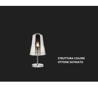 LUMETTO OTTONE SAT. 1 LUCE CROMO 1164OS-PT-CR