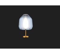 LUMETTO OTTONE SAT. VETRO BETA BLU 1176OS-P BETA-BL