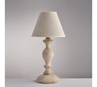 Lumetto Shabby Chic Cascina Bianco Tortora Vintage 1 Luce E14 [EEK: A++]