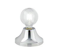 LUMETTO VESEVUS CROMO 1 LUCE ATTACCO E27 15X15X8CM IN METALLO