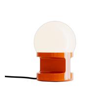 Lumetto Vintage Decò Habea Ceramica Arancio Volpe 1 Luce E27