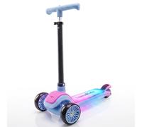 LUMI RIDE Monopattino Balance 3 Ruote LED - Blu