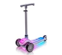 LUMI RIDE Monopattino Balance 3 Ruote LED - Grigio