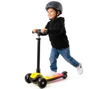 LUMI RIDE Monopattino Balance 3 Ruote LED - Nero