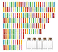 Lumi Zenva 100 Pezzi Sfusi da Scrivere, Tombola con Anelli in Metallo e Foglietti Numerati, Accessori per Tombola Mista, Giochi di Festa, Compleanno Bambini e Anniversari