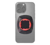 Lumi Zenva Adattatore Universale Compatibile con per Quad Lock Supporto Rapido per Smartphone Moto Bicicletta Auto e Accessori Resistente e Sicuro per Quad Lock Auto (Rosso)