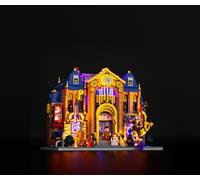 Lumibricks FUNWHOLE Steampunk Time Teatro Opera Kit con luce LED - 1900+ mattoncini a morsetto interattivi per officina urbana con gru, aereo e robot, meccanica mobile, stile retrò vapore per adulti