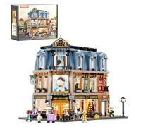 Lumibricks L9085 - Galleria d'arte per casa, 3400 pezzi, struttura modulare sull'angolo della strada, con classici d'arte e pittura 3D rimovibile, regalo per gli amanti dell'arte, età 16+, L9085