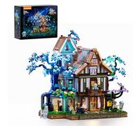 Lumibricks Locanda Silvana Blocchi con Luce, 3120 Pcs, Set Di Costruzione Elfico Magico Della Foresta Fantastica, Idea Regalo per Adolescenti & Adulti Appassionati di Giocattoli,20006