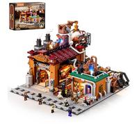 LUMIBRICKS Set di Costruzione Fabbrica di Minerali Steampunk con Luci - 3138 Pezzi Modello Meccanico in Stile Vittoriano con LED, Compatibile con Binari del Treno, Regalo Creativo per Adulti e Bambini