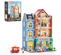 Lumibricks Toy Store L9100 - Set da costruzione con luce, 3086 pezzi, edificio modulare, Bauhaus e casa delle bambole 2 in 1, idea regalo per adolescenti e fan dei giocattoli adulti