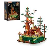 Lumibricks Western Sequoia Bandit Outpost Lighting Building-Bricks Set - Wild West Outlaw Hideout 1183 Pcs Collection Set di giochi di ruolo per gli amanti dell'ovest