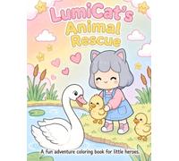 LumiCat's Animal Rescue: Coloring Book