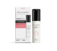Bella Aurora Lumiderm 2 in 1 Serum-Crema Antimacchia e Antietà - Con Tecnologia B-Core 221™, Rassoda, Illumina e Protegge con SPF20, 30 ml