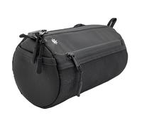 Lumiere & Co. Borsa da manubrio per bicicletta - Durevole, con diverse opzioni di dimensioni e colori - Doppie cinghie elastiche, clip e ganci per una vestibilità personalizzata (Large, Black)