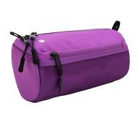Lumiere & Co. Borsa da manubrio per bicicletta - Durevole, con diverse opzioni di dimensioni e colori - Doppie cinghie elastiche, clip e ganci per una vestibilità personalizzata (Large, Purple)