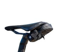 Lumiere & Co. Borsa da sella Ultra Small 0,2 L - 13 × 7,5 × 2,5 cm - Design minimalista elegante, cinturino sicuro a strappo | 2 taglie disponibili (Black, Mini)