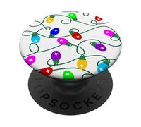 Lumières d’arbre de Noël - Ma couleur préférée est les PopSockets PopGrip Adesivo