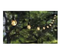LUMIJARDIN Gabbia di ghirlanda solare diamante mily allaperto con 10 lampadine a LED